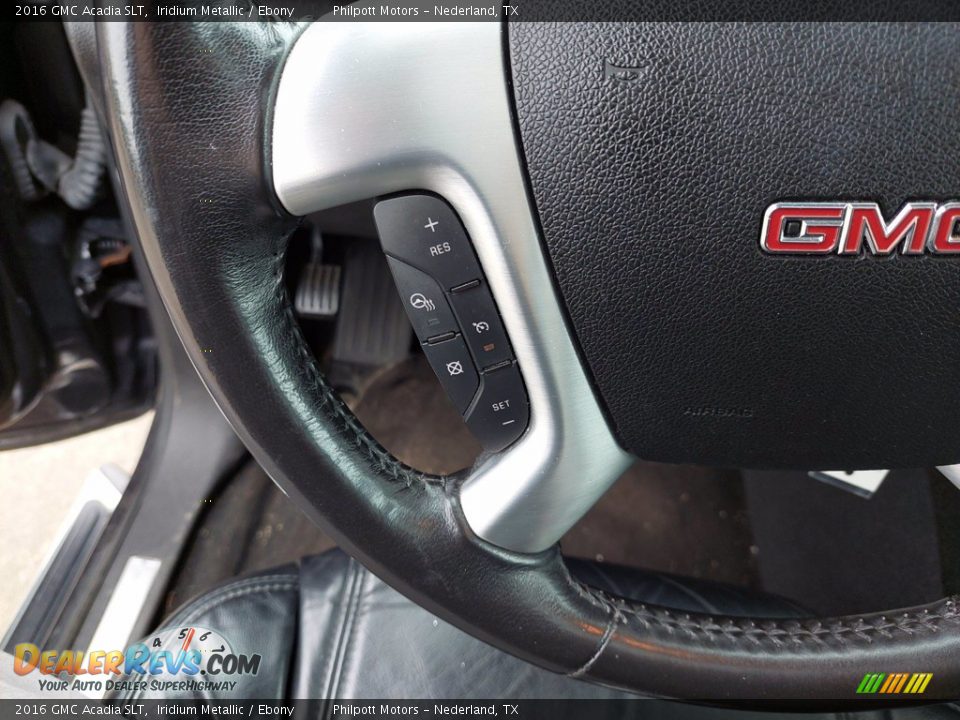 2016 GMC Acadia SLT Steering Wheel Photo #16