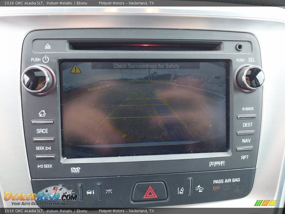 Controls of 2016 GMC Acadia SLT Photo #20