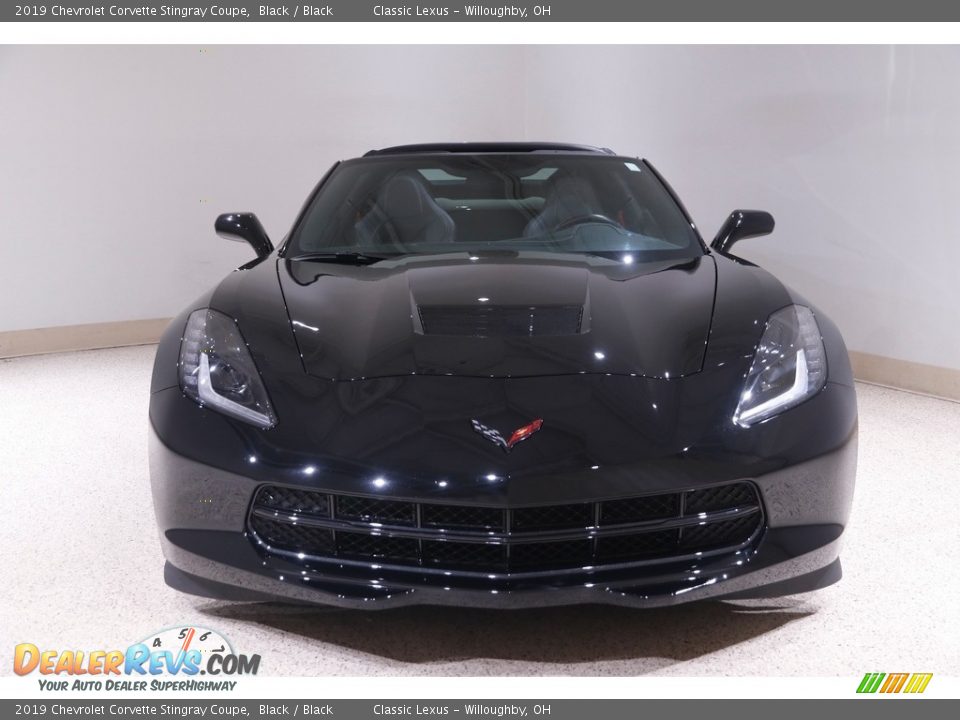 2019 Chevrolet Corvette Stingray Coupe Black / Black Photo #2