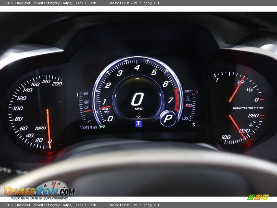 2019 Chevrolet Corvette Stingray Coupe Black / Black Photo #9