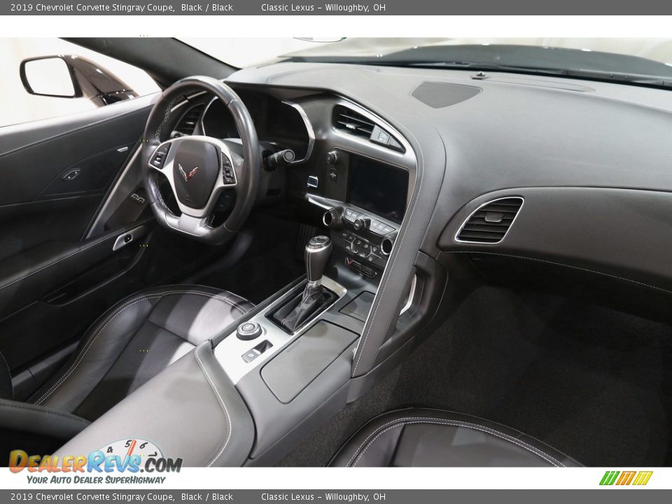 2019 Chevrolet Corvette Stingray Coupe Black / Black Photo #20