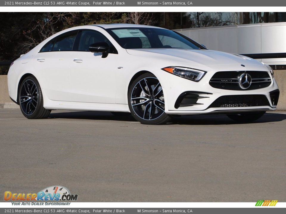 Polar White 2021 Mercedes-Benz CLS 53 AMG 4Matic Coupe Photo #2