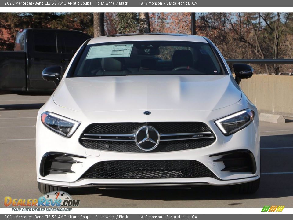 2021 Mercedes-Benz CLS 53 AMG 4Matic Coupe Polar White / Black Photo #3