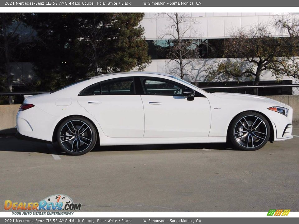 2021 Mercedes-Benz CLS 53 AMG 4Matic Coupe Polar White / Black Photo #4