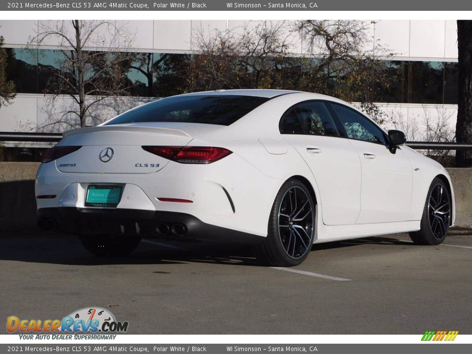 2021 Mercedes-Benz CLS 53 AMG 4Matic Coupe Polar White / Black Photo #5