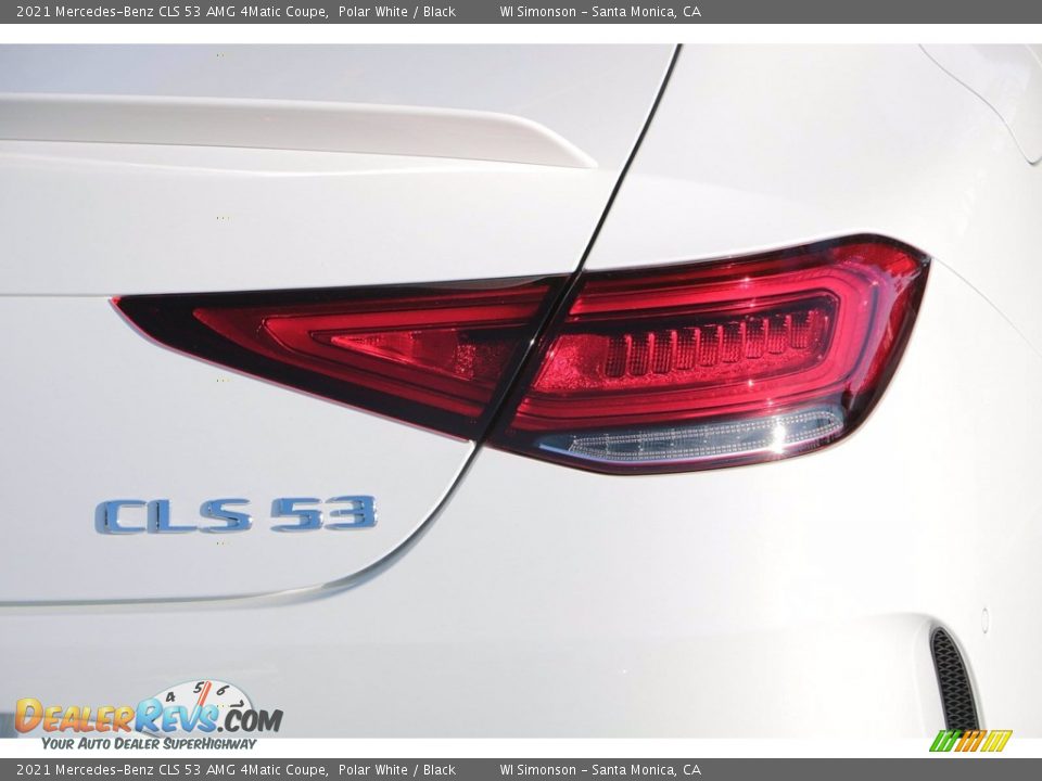 2021 Mercedes-Benz CLS 53 AMG 4Matic Coupe Polar White / Black Photo #7