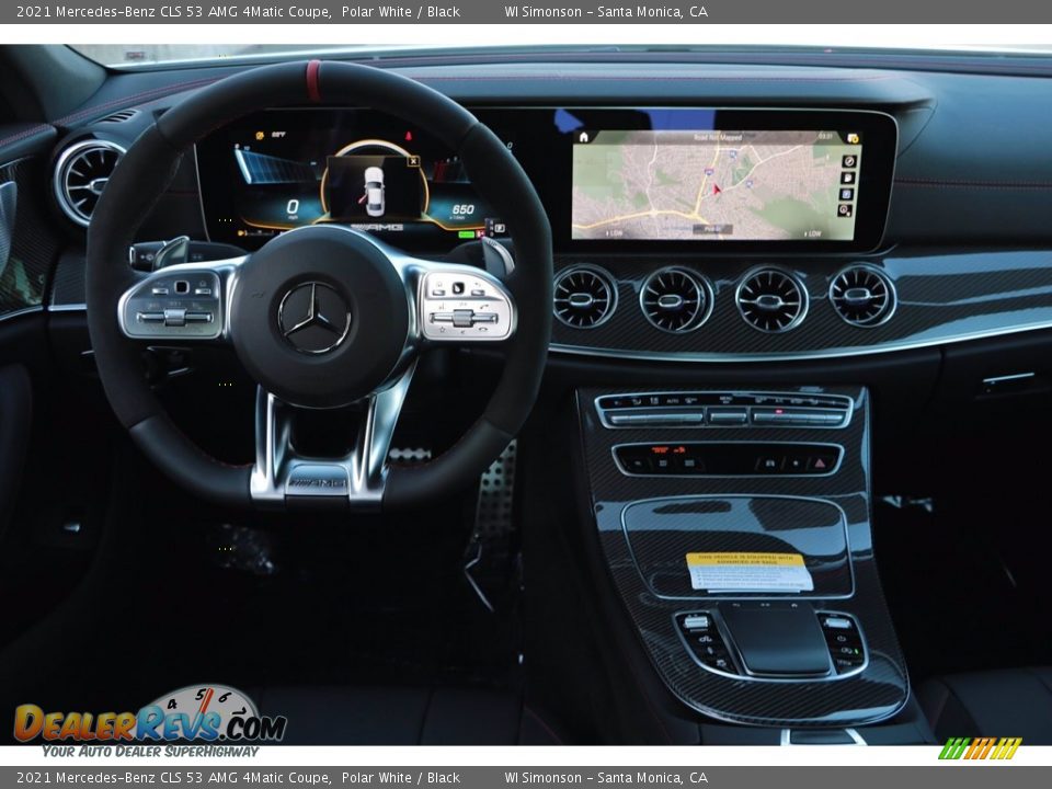 2021 Mercedes-Benz CLS 53 AMG 4Matic Coupe Polar White / Black Photo #14