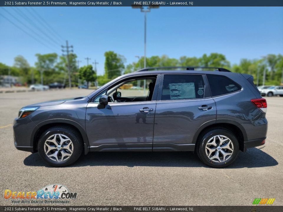 2021 Subaru Forester 2.5i Premium Magnetite Gray Metallic / Black Photo #4