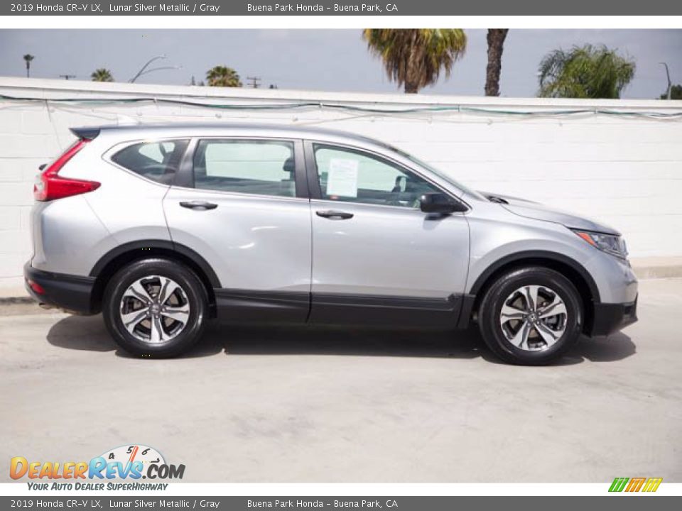 2019 Honda CR-V LX Lunar Silver Metallic / Gray Photo #12