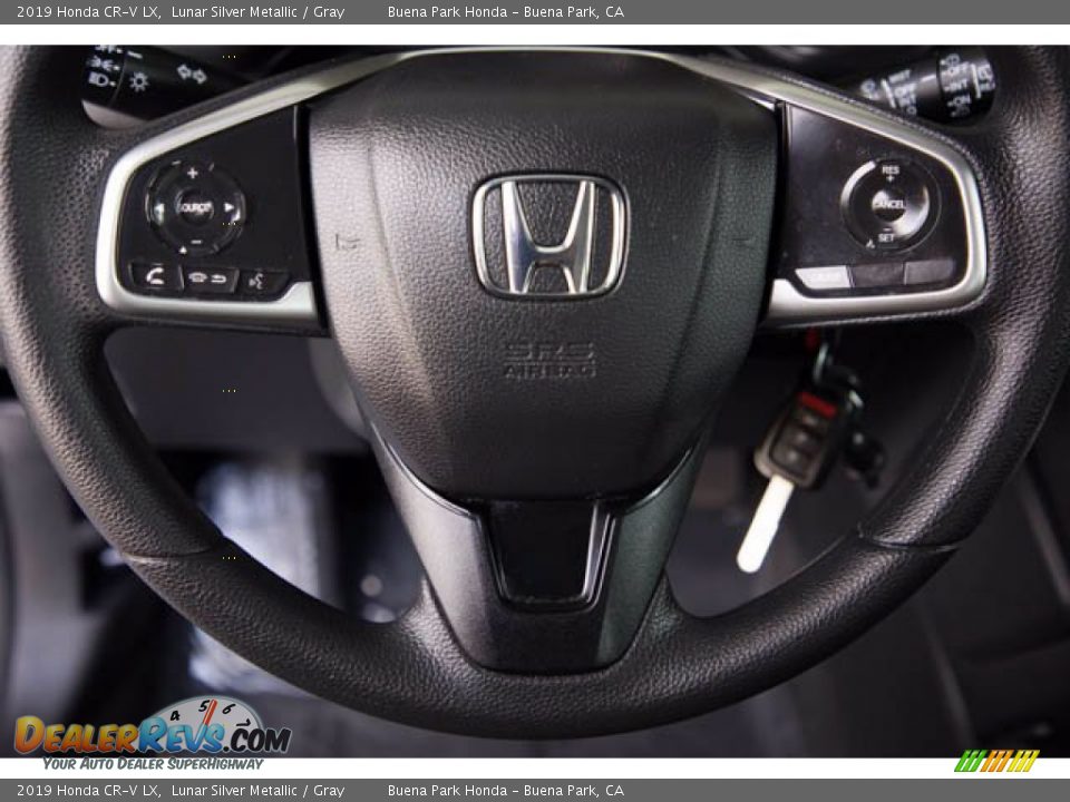 2019 Honda CR-V LX Lunar Silver Metallic / Gray Photo #13