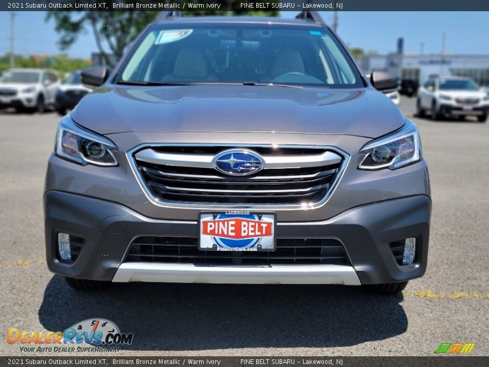 2021 Subaru Outback Limited XT Brilliant Bronze Metallic / Warm Ivory Photo #3