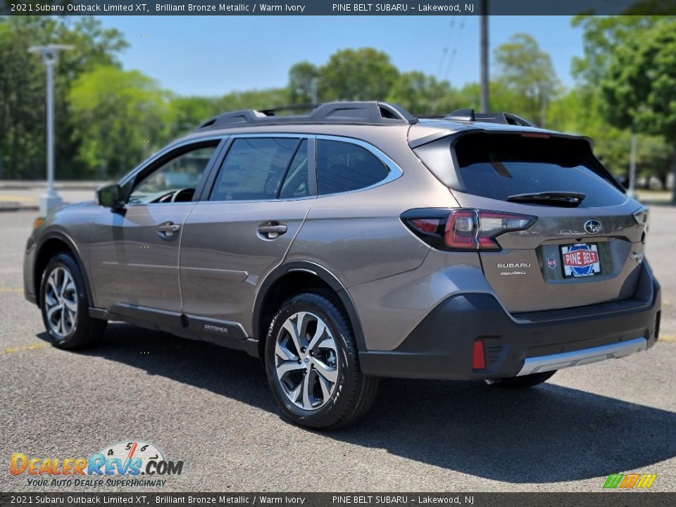 2021 Subaru Outback Limited XT Brilliant Bronze Metallic / Warm Ivory Photo #6