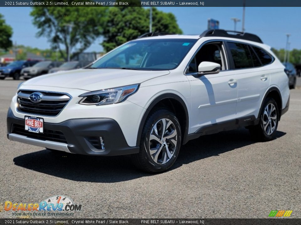 2021 Subaru Outback 2.5i Limited Crystal White Pearl / Slate Black Photo #1