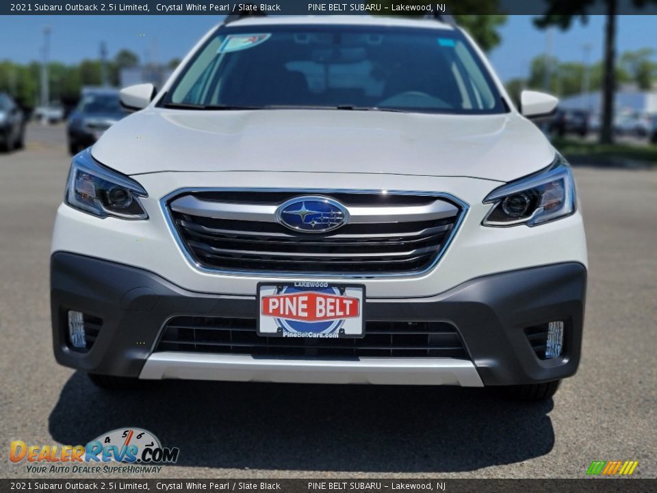 2021 Subaru Outback 2.5i Limited Crystal White Pearl / Slate Black Photo #3