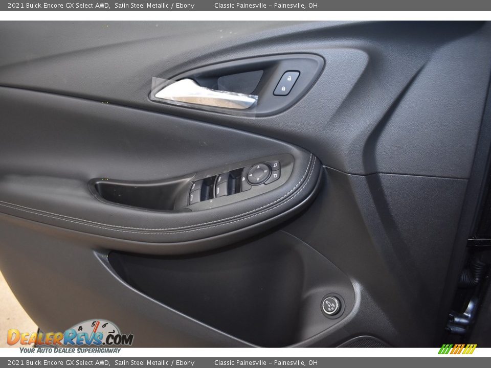 2021 Buick Encore GX Select AWD Satin Steel Metallic / Ebony Photo #8