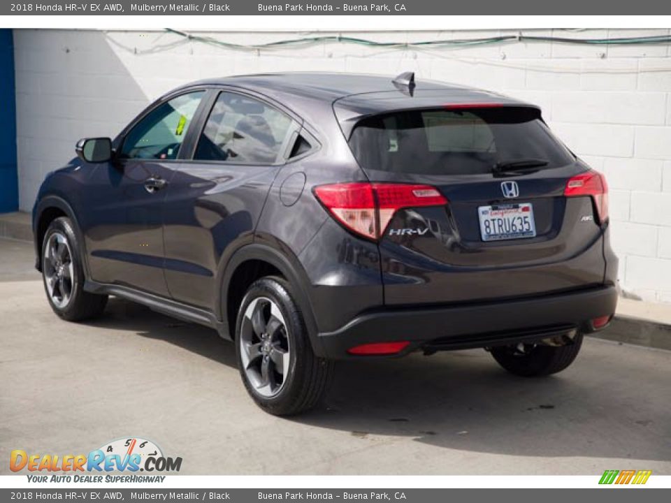 2018 Honda HR-V EX AWD Mulberry Metallic / Black Photo #2