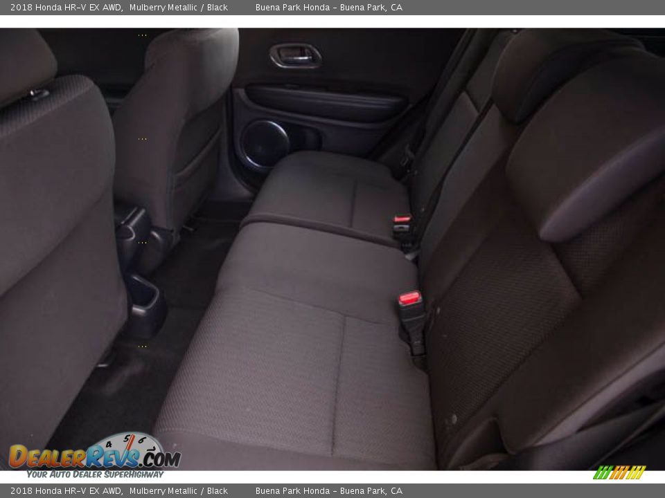 Rear Seat of 2018 Honda HR-V EX AWD Photo #4