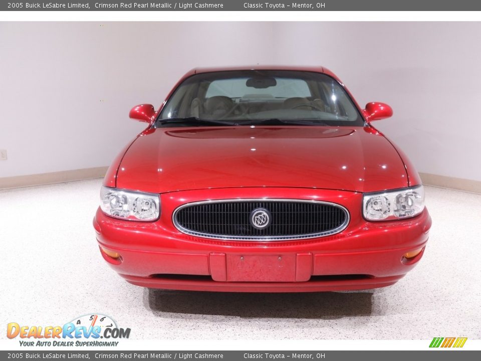 2005 Buick LeSabre Limited Crimson Red Pearl Metallic / Light Cashmere Photo #2