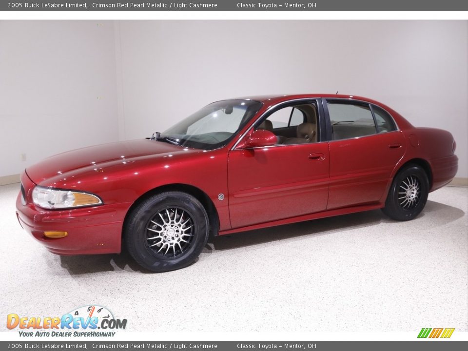 2005 Buick LeSabre Limited Crimson Red Pearl Metallic / Light Cashmere Photo #3
