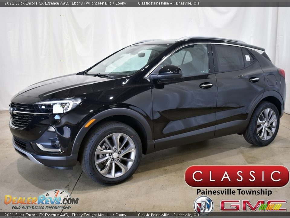 2021 Buick Encore GX Essence AWD Ebony Twilight Metallic / Ebony Photo #1
