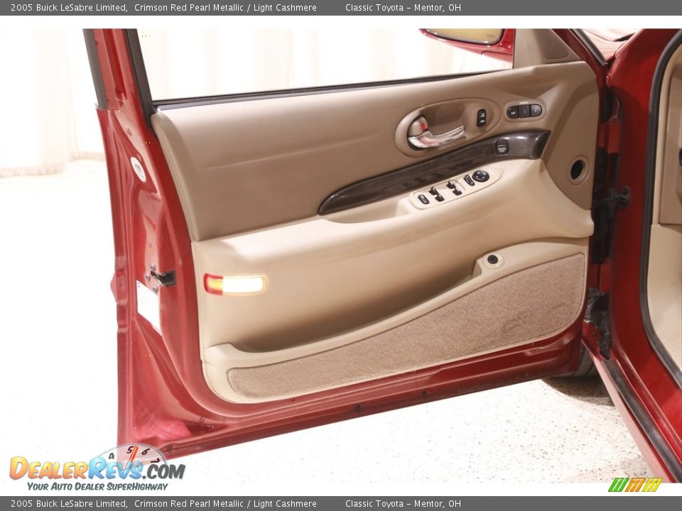 2005 Buick LeSabre Limited Crimson Red Pearl Metallic / Light Cashmere Photo #4