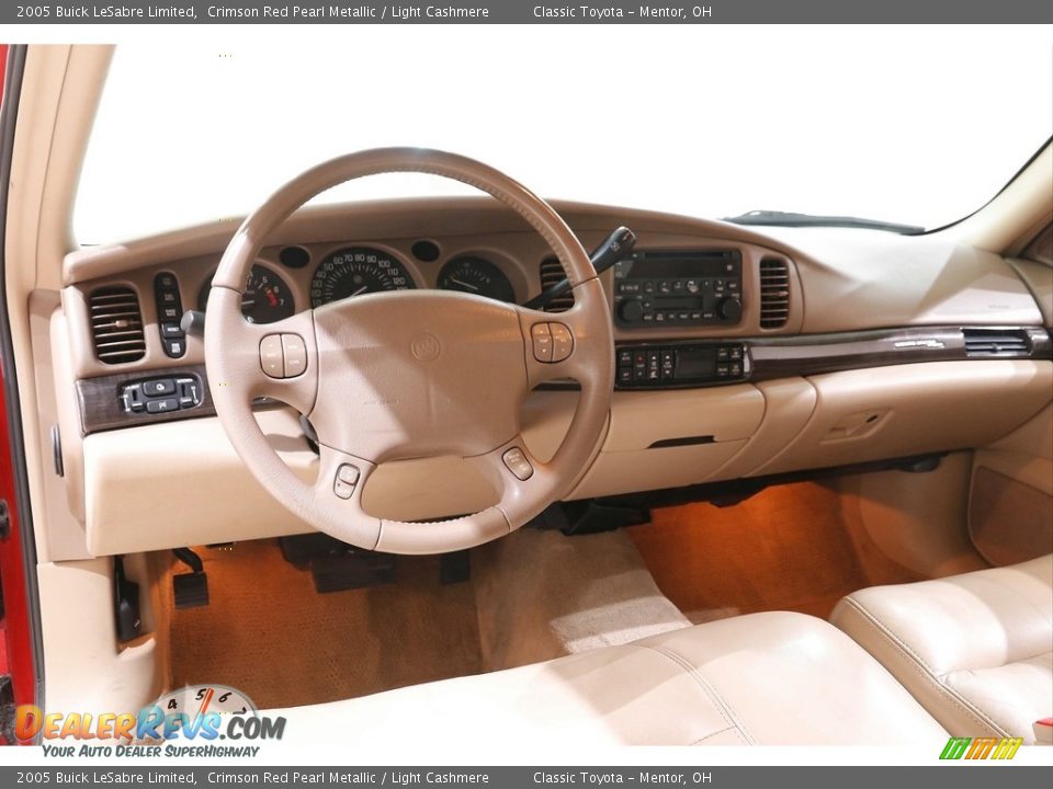2005 Buick LeSabre Limited Crimson Red Pearl Metallic / Light Cashmere Photo #6