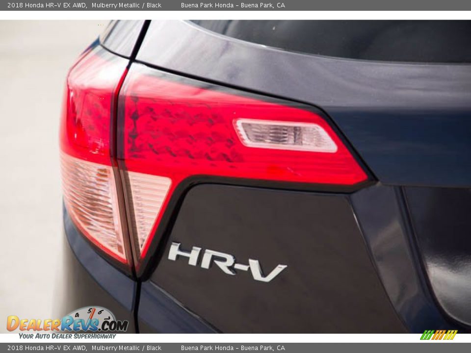 2018 Honda HR-V EX AWD Mulberry Metallic / Black Photo #10