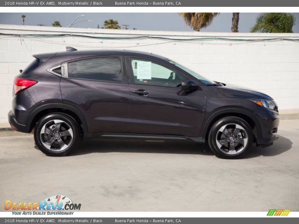 Mulberry Metallic 2018 Honda HR-V EX AWD Photo #12