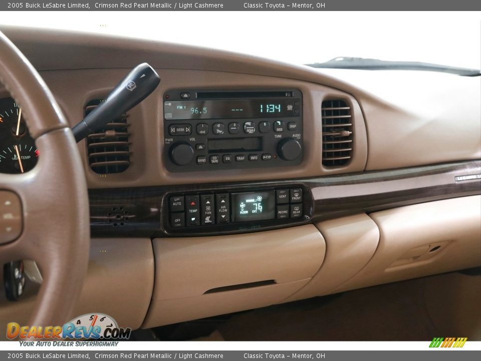 2005 Buick LeSabre Limited Crimson Red Pearl Metallic / Light Cashmere Photo #9