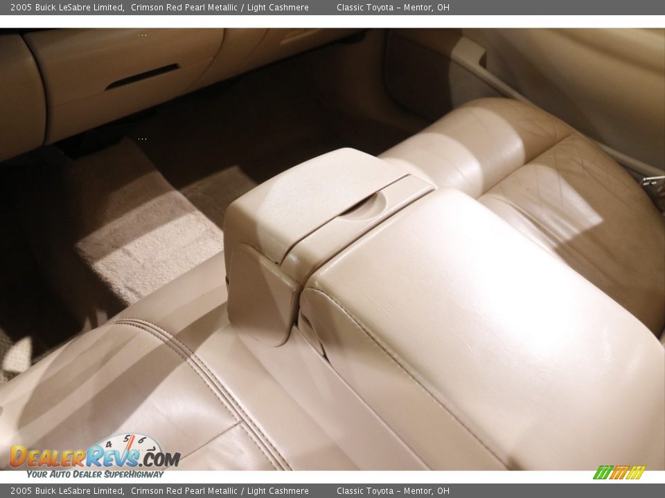 2005 Buick LeSabre Limited Crimson Red Pearl Metallic / Light Cashmere Photo #12