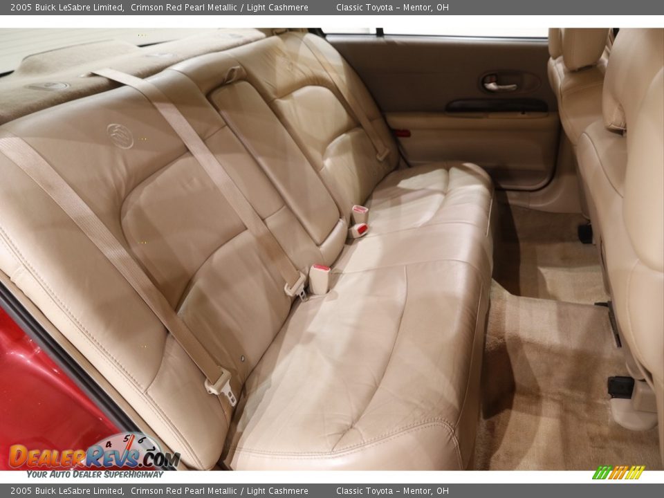 2005 Buick LeSabre Limited Crimson Red Pearl Metallic / Light Cashmere Photo #15