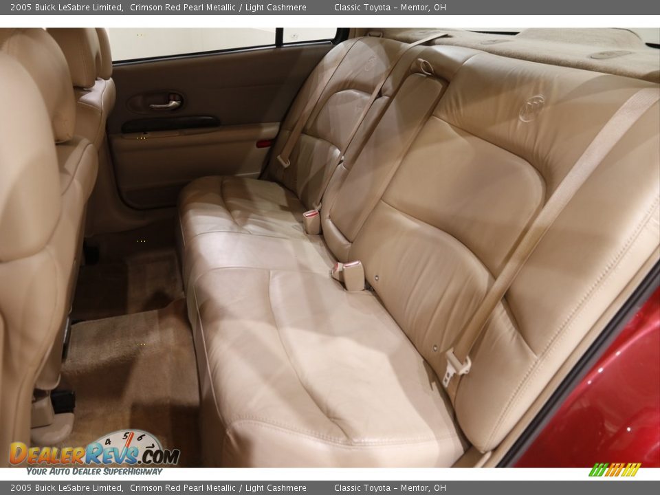 2005 Buick LeSabre Limited Crimson Red Pearl Metallic / Light Cashmere Photo #16