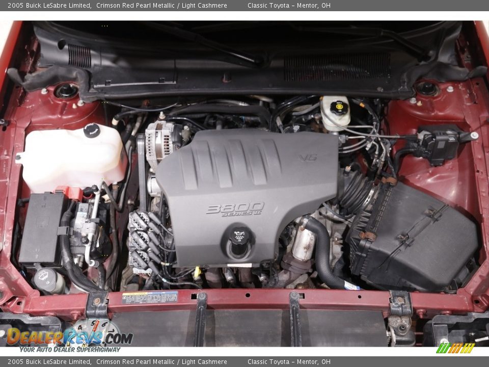 2005 Buick LeSabre Limited Crimson Red Pearl Metallic / Light Cashmere Photo #18