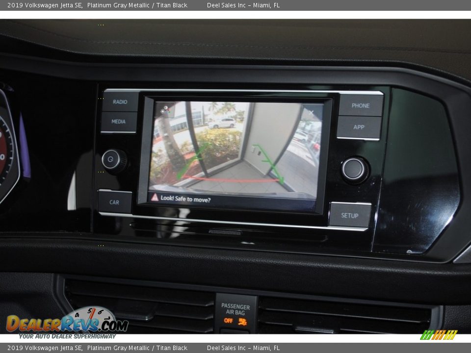 2019 Volkswagen Jetta SE Platinum Gray Metallic / Titan Black Photo #12