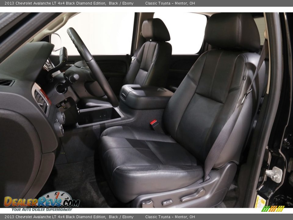 2013 Chevrolet Avalanche LT 4x4 Black Diamond Edition Black / Ebony Photo #6