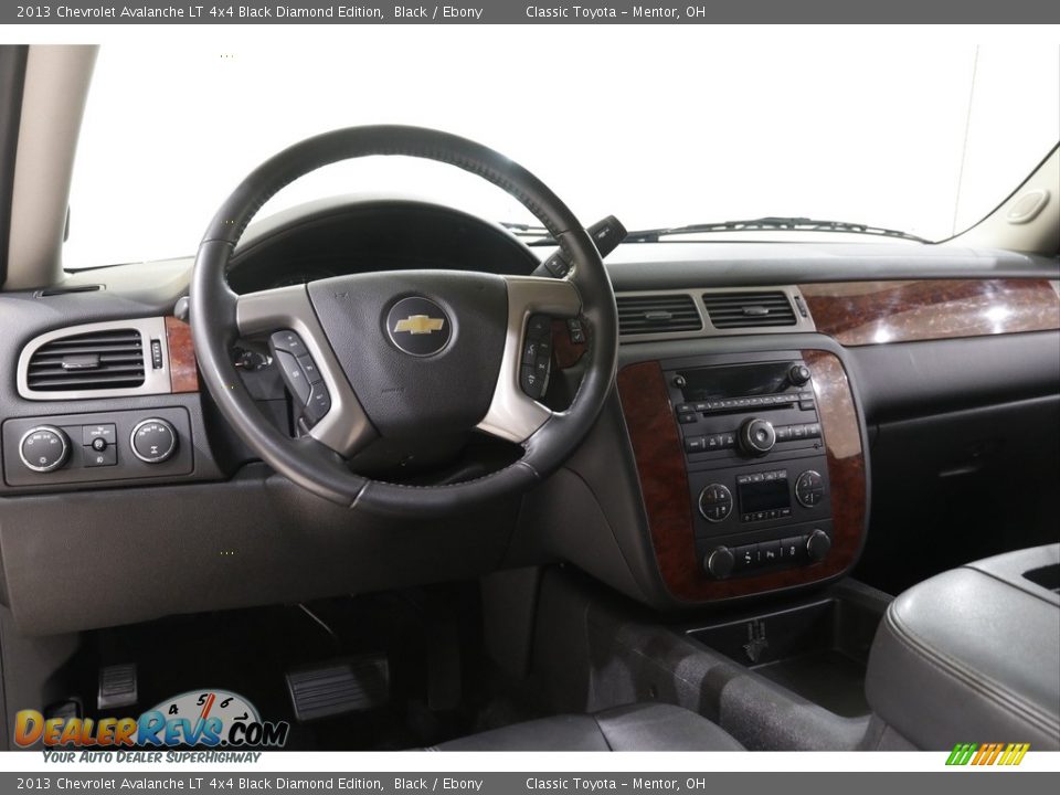 2013 Chevrolet Avalanche LT 4x4 Black Diamond Edition Black / Ebony Photo #8