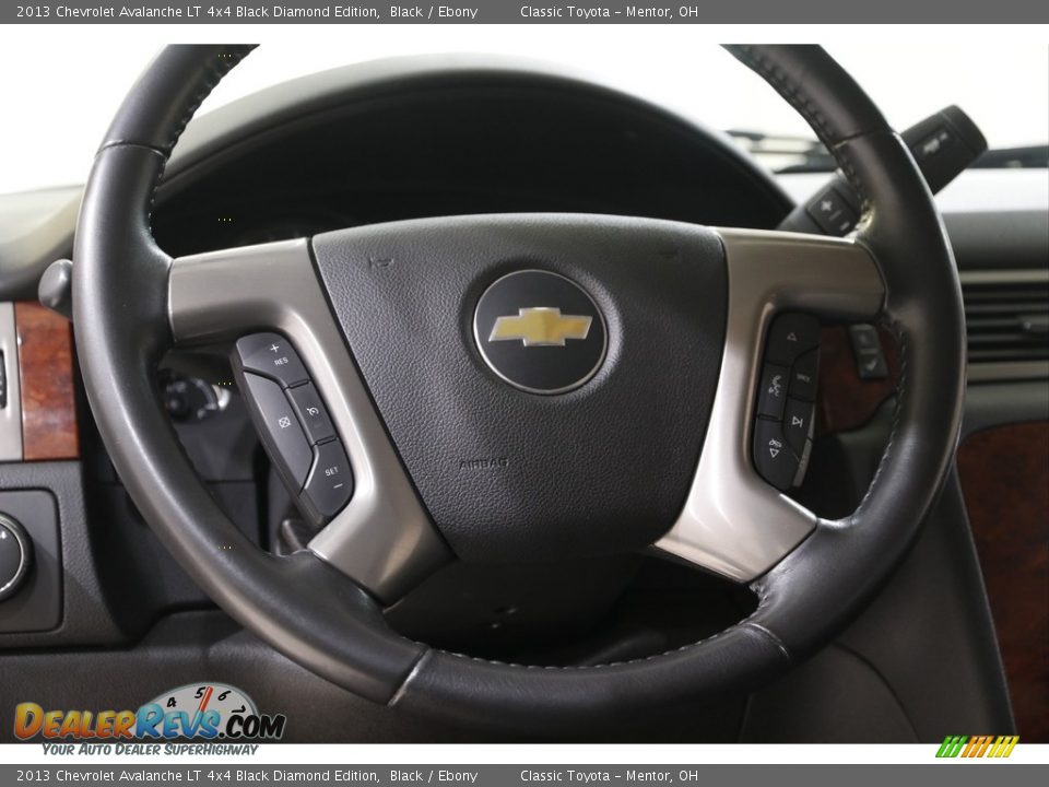 2013 Chevrolet Avalanche LT 4x4 Black Diamond Edition Black / Ebony Photo #9