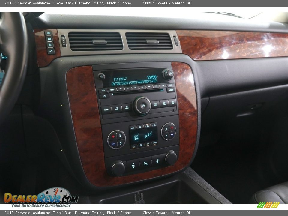 2013 Chevrolet Avalanche LT 4x4 Black Diamond Edition Black / Ebony Photo #11