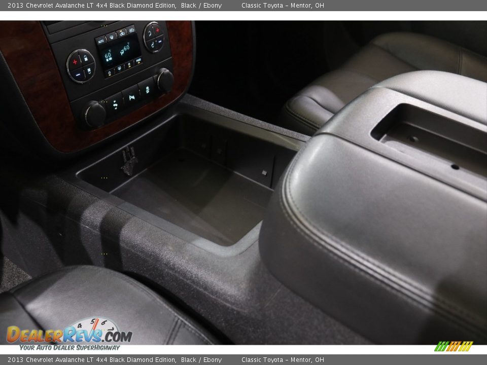 2013 Chevrolet Avalanche LT 4x4 Black Diamond Edition Black / Ebony Photo #12