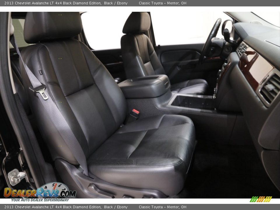 2013 Chevrolet Avalanche LT 4x4 Black Diamond Edition Black / Ebony Photo #13