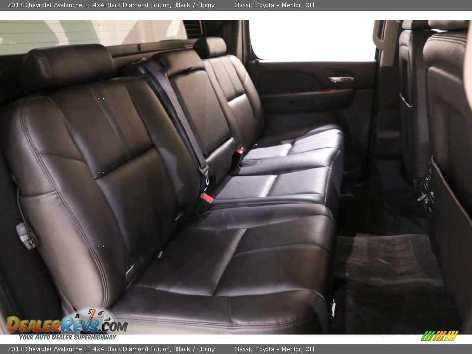 2013 Chevrolet Avalanche LT 4x4 Black Diamond Edition Black / Ebony Photo #14