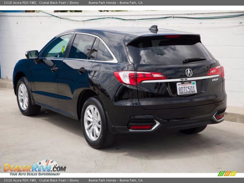 2018 Acura RDX FWD Crystal Black Pearl / Ebony Photo #2