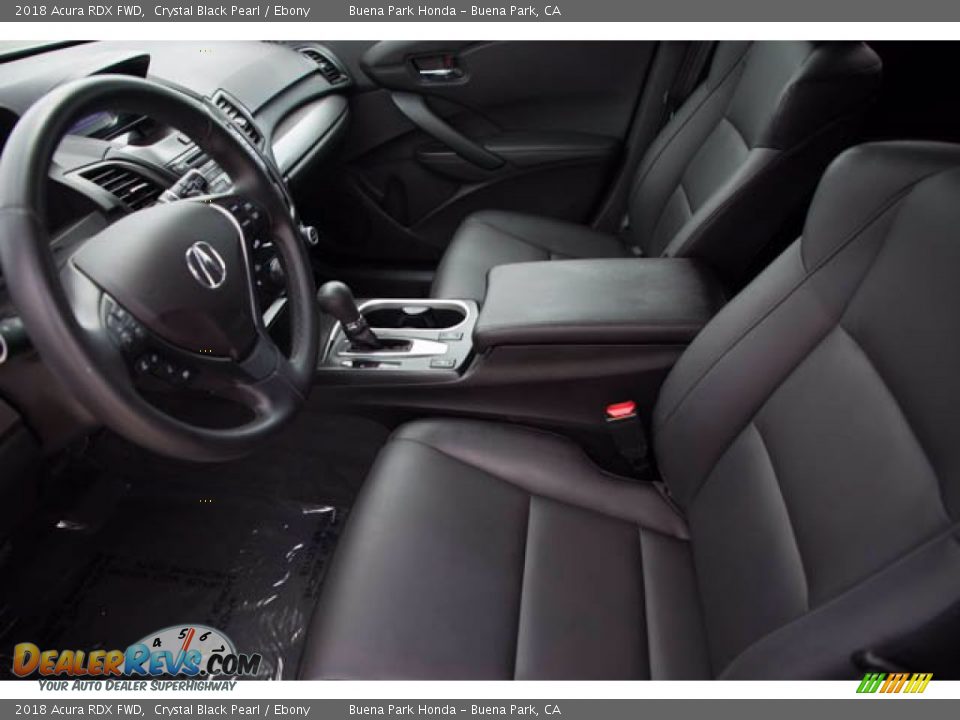 2018 Acura RDX FWD Crystal Black Pearl / Ebony Photo #3