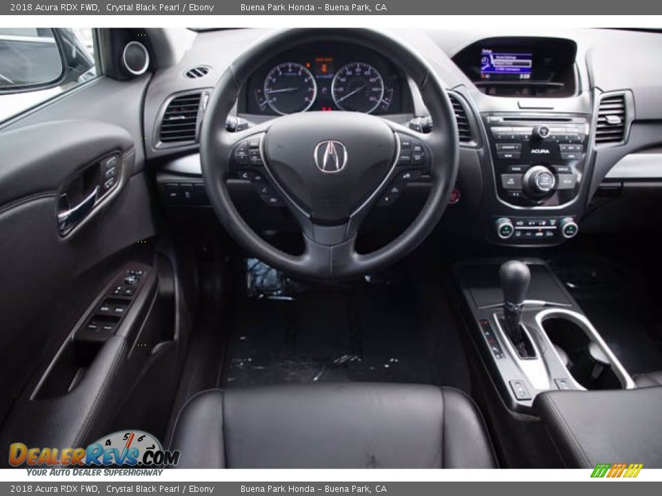 2018 Acura RDX FWD Crystal Black Pearl / Ebony Photo #5