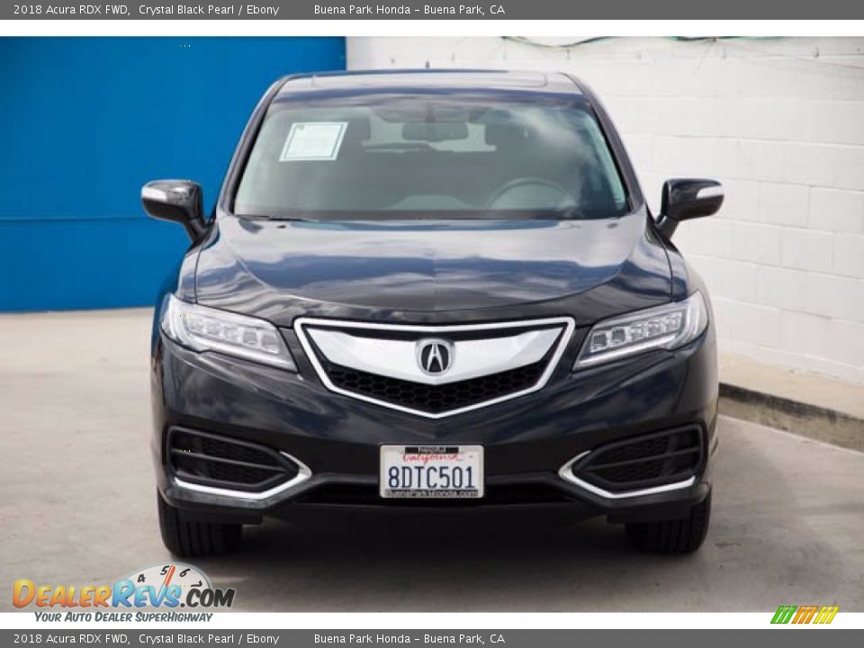 2018 Acura RDX FWD Crystal Black Pearl / Ebony Photo #7