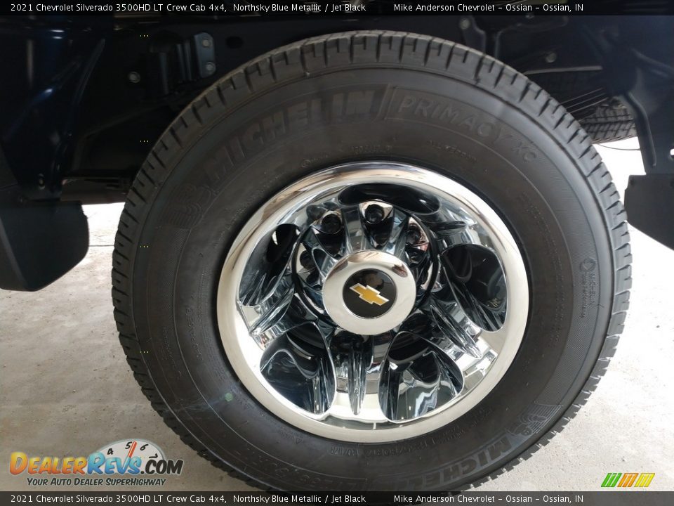2021 Chevrolet Silverado 3500HD LT Crew Cab 4x4 Northsky Blue Metallic / Jet Black Photo #13