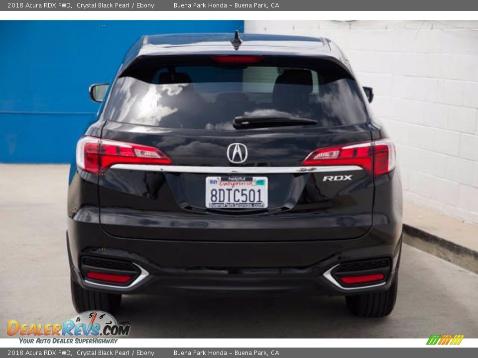 2018 Acura RDX FWD Crystal Black Pearl / Ebony Photo #11