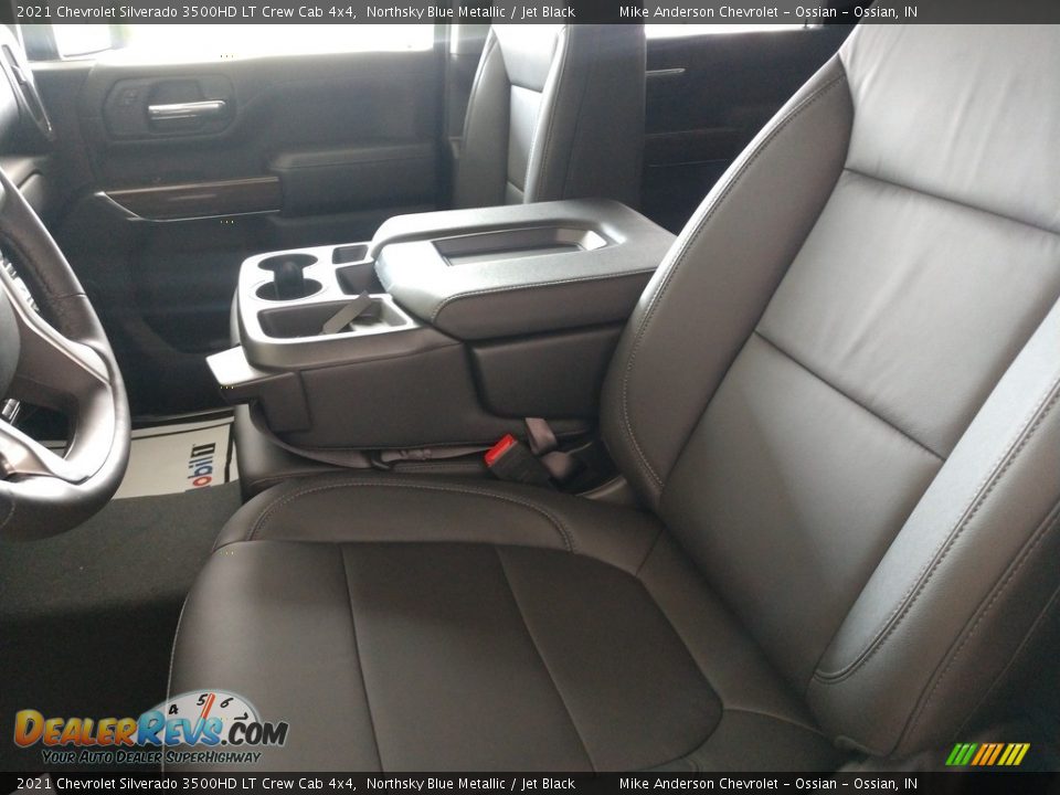 2021 Chevrolet Silverado 3500HD LT Crew Cab 4x4 Northsky Blue Metallic / Jet Black Photo #15
