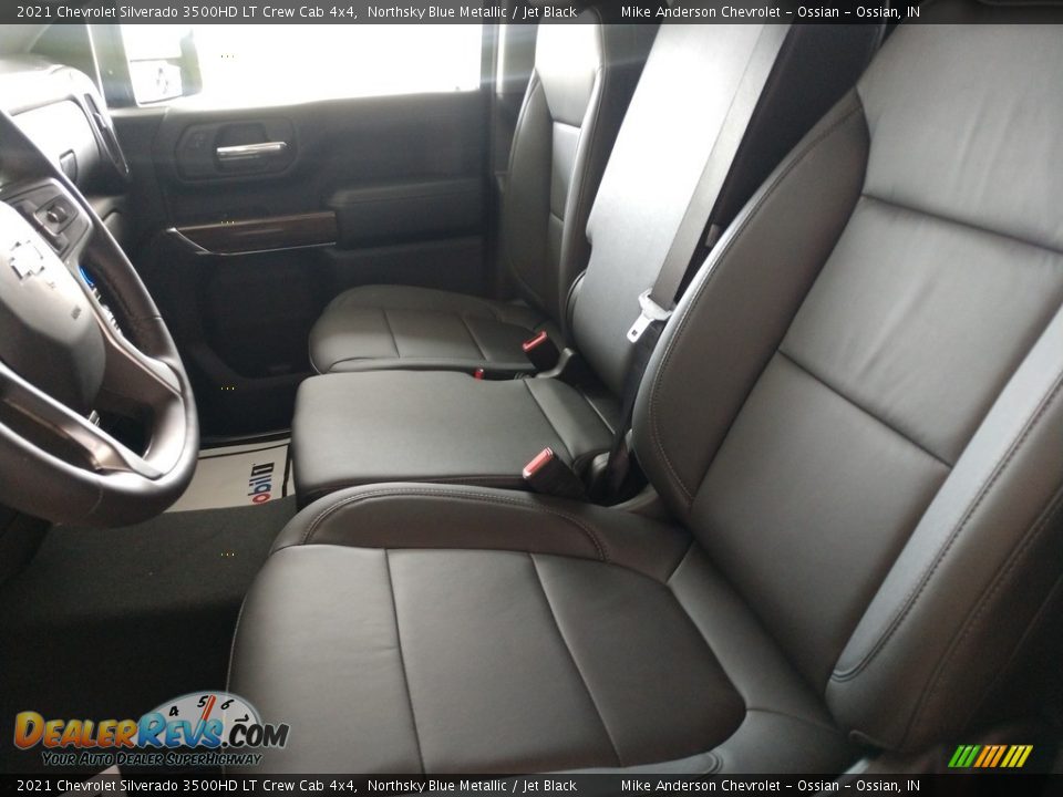 2021 Chevrolet Silverado 3500HD LT Crew Cab 4x4 Northsky Blue Metallic / Jet Black Photo #16