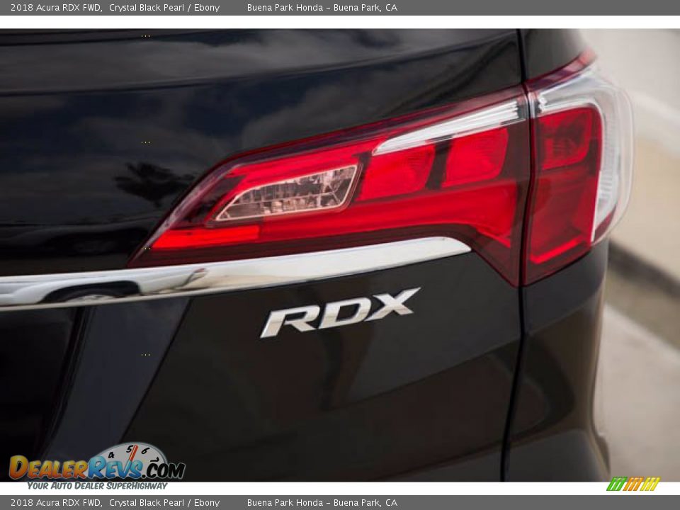 2018 Acura RDX FWD Crystal Black Pearl / Ebony Photo #13